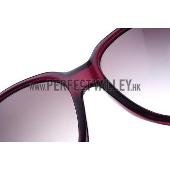 Gucci Modern Shape Purple Sunglasses 307813