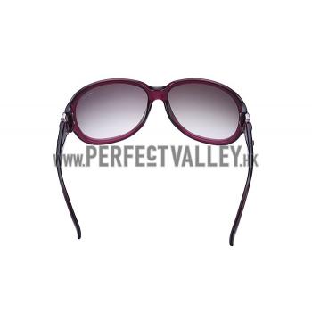 Gucci Modern Shape Purple Sunglasses 307813