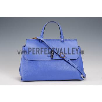 Gucci Bamboo Daily Bag Blue