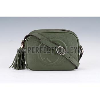 Gucci Soho Disco Shoulder Strap Bag Olive