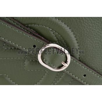 Gucci Soho Disco Shoulder Strap Bag Olive