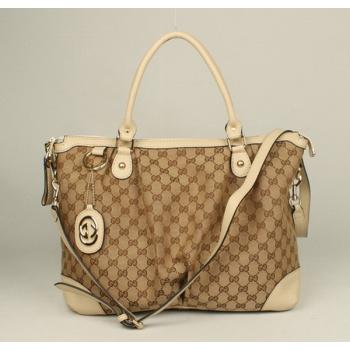 Cheap Gucci Shoulder bags 285730 Canvas Large Ladies Handbags