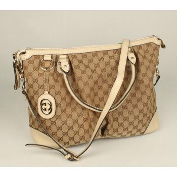 Cheap Gucci Shoulder bags 285730 Canvas Large Ladies Handbags