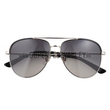 Gucci Ultra-light Aviator White Frame Sunglasses 308207