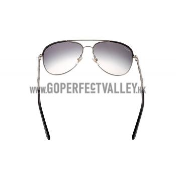 Gucci Ultra-light Aviator White Frame Sunglasses 308207