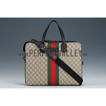 Gucci GG Supreme Canvas Breifcase 18926941