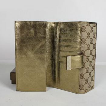 Gucci Wallet 212089 Gold Accessory Ladies Replica