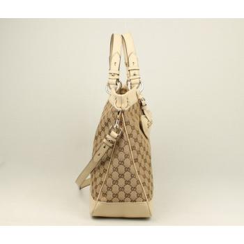 Quality Gucci  Handle bags 282342 Canvas Large Ladies Handbags