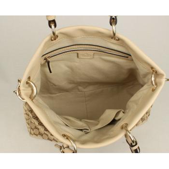 Quality Gucci  Handle bags 282342 Canvas Large Ladies Handbags