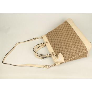 Quality Gucci  Handle bags 282342 Canvas Large Ladies Handbags