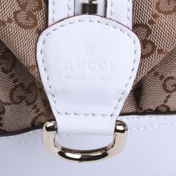 Replica Gucci  Handle bags 189892 Canvas Medium HandBags