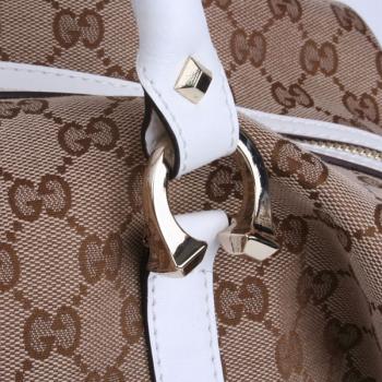 Replica Gucci  Handle bags 189892 Canvas Medium HandBags