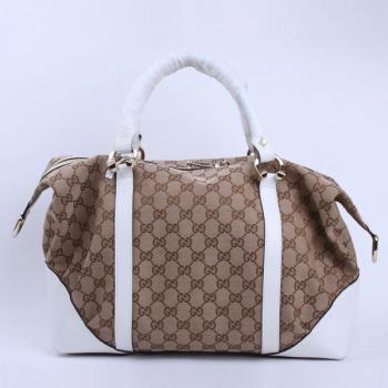 Replica Gucci  Handle bags 189892 Canvas Medium HandBags