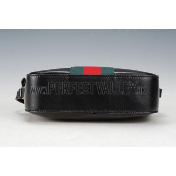 Cheap Gucci Bee Detail Black Leather Bag