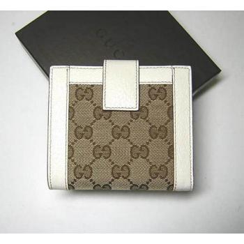 Cheap Gucci Wallet 154117 Canvas Small Wallet