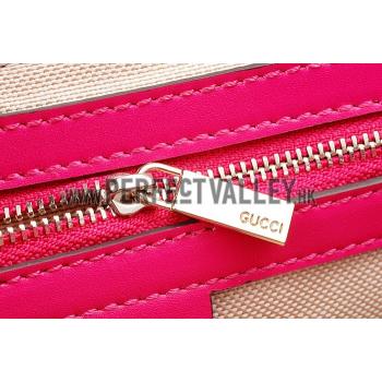 Gucci Interlocking Medium Shoulder Bag Fuchsia