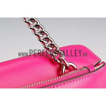 Gucci Interlocking Medium Shoulder Bag Fuchsia