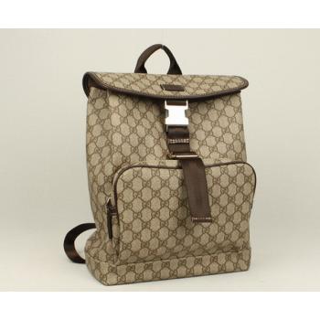 Replica Gucci BackPack 246103 Khaki Canvas Unisex Bags