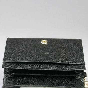 Gucci Wallet 154178 Black Small Unisex Wallet