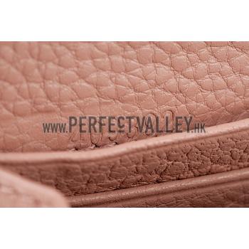 Gucci Marmont Leather Wallet Peach