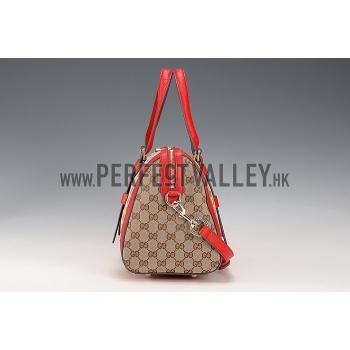 Gucci GG   Handle Bag Red