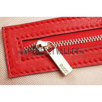 Gucci GG   Handle Bag Red