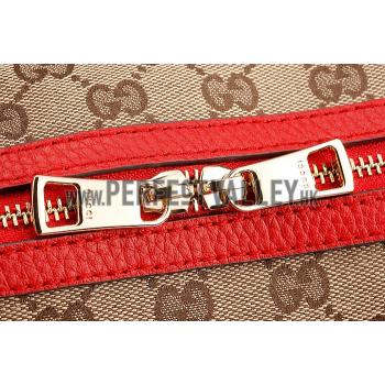 Gucci GG   Handle Bag Red