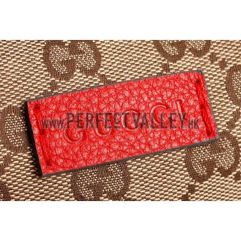 Gucci GG   Handle Bag Red