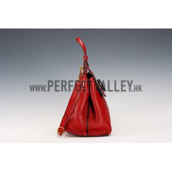 Gucci Bamboo Daily Bag Red