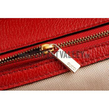 Gucci Bamboo Daily Bag Red