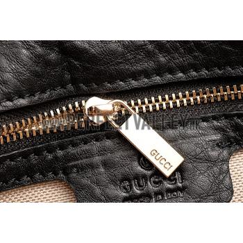 Gucci Miss Bamboo Studded Bag Black