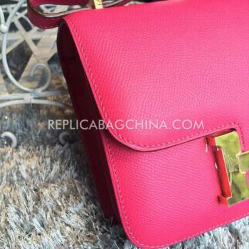 Cheap Hermes Constance Messenger Bag Red