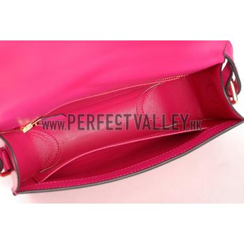 Hermes Cherche Midi Fuchsia Bag