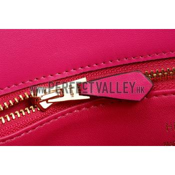 Hermes Cherche Midi Fuchsia Bag