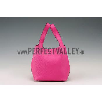 Replica Hermes Picotin MM Fuchsia 607503