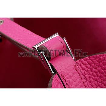 Replica Hermes Picotin MM Fuchsia 607503