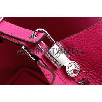 Replica Hermes Picotin MM Fuchsia 607503