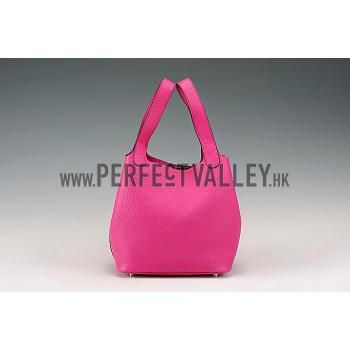 Replica Hermes Picotin MM Fuchsia 607503