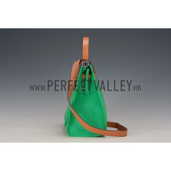 Hermes Herbag Green