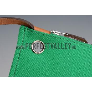 Hermes Herbag Green