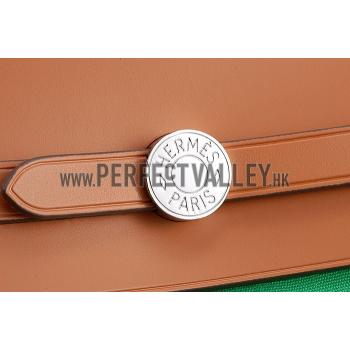 Hermes Herbag Green