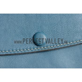 Hermes Azap Small Wallet Blue Leather 18926953