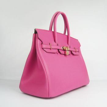 Hermes Original leather 6089 Ladies Cow Leather Pink