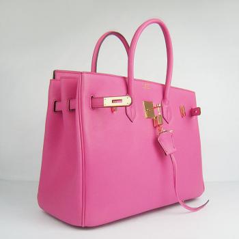 Hermes Original leather 6089 Ladies Cow Leather Pink