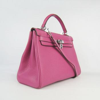 Hermes Kelly 6108 Cow Leather Pink