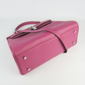 Hermes Kelly 6108 Cow Leather Pink