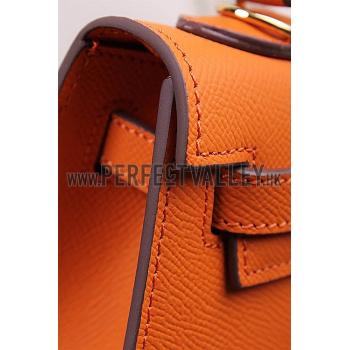 Cheap Hermes Kelly Orange 608135