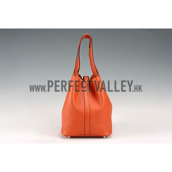 Hermes Picotin MM Orange 607501 Replica