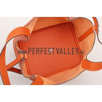 Hermes Picotin MM Orange 607501 Replica