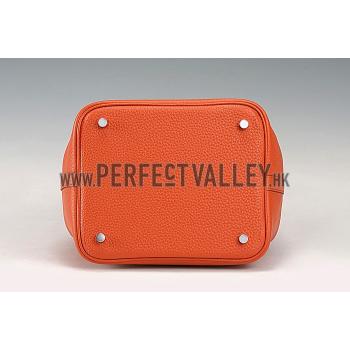 Hermes Picotin MM Orange 607501 Replica